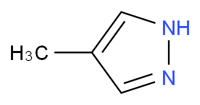 4-methyl-1H-pyrazole_分子结构_CAS_7554-65-6
