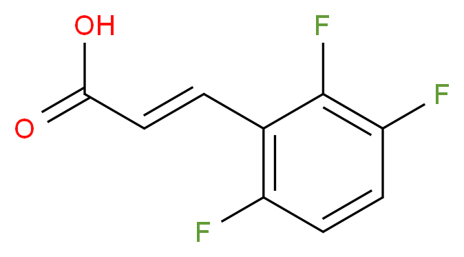 2,3,6-Trifluorocinnamic acid_分子结构_CAS_230295-12-2)