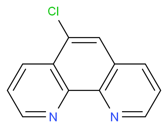 5-氯-邻二氮杂菲_分子结构_CAS_4199-89-7)