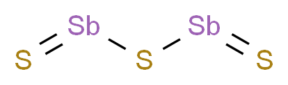 CAS_1345-04-6 molecular structure