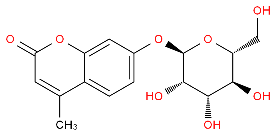 4-Methylumbelliferyl α-D-mannopyranoside_分子结构_CAS_28541-83-5)