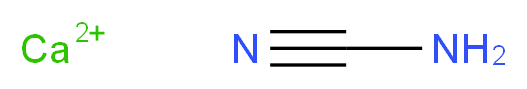 calcium aminoformonitrile_分子结构_CAS_156-62-7