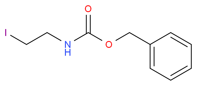 benzyl N-(2-iodoethyl)carbamate_分子结构_CAS_68373-12-6