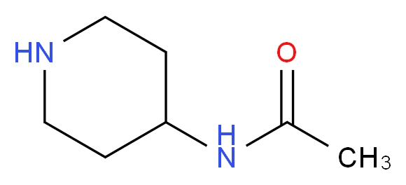 N-(piperidin-4-yl)acetamide_分子结构_CAS_5810-56-0