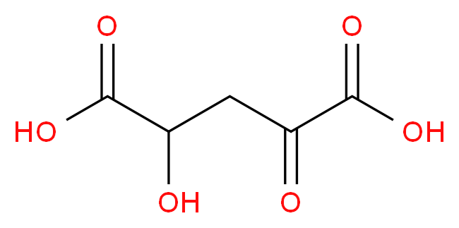 2-hydroxy-4-oxopentanedioic acid_分子结构_CAS_1187-99-1