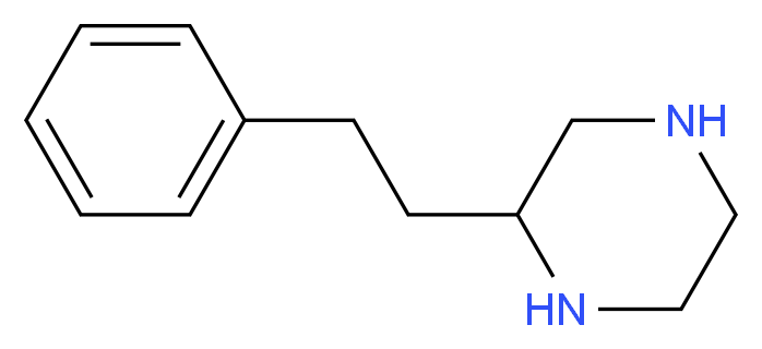 2-PHENETHYL-PIPERAZINE_分子结构_CAS_91907-37-8)