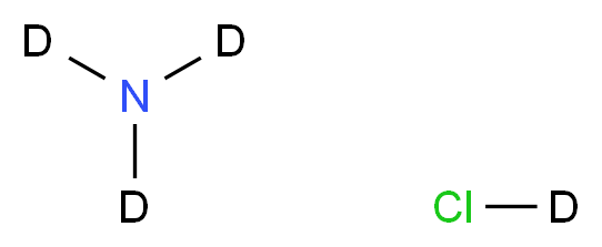 (<sup>2</sup>H<sub>3</sub>)amine; chloro(<sup>2</sup>H)_分子结构_CAS_12015-14-4