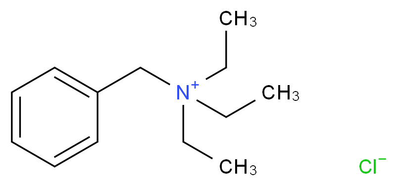 Benzyl triethylammonium chloride_分子结构_CAS_56-37-1)