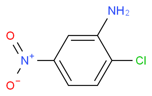 2-Chloro-5-nitroaniline_分子结构_CAS_6283-25-6)