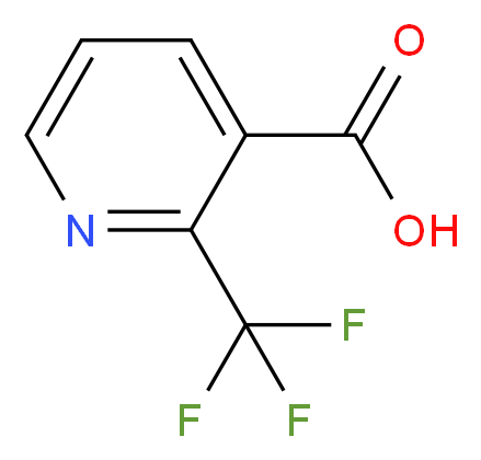 2-(Trifluoromethyl) Nicotinic Acid_分子结构_CAS_131747-43-8)