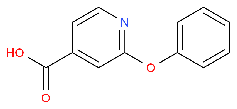 2-Phenoxyisonicotinic acid_分子结构_CAS_51362-08-4)