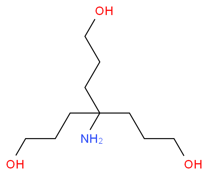 4-amino-4-(3-hydroxypropyl)heptane-1,7-diol_分子结构_CAS_116747-79-6