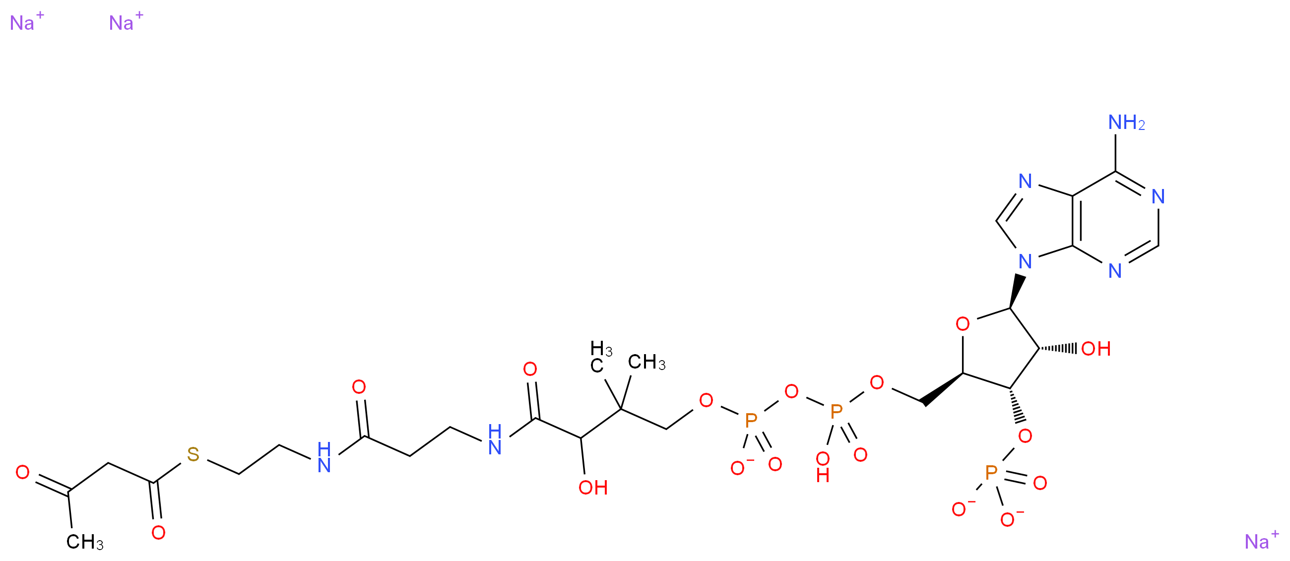 CAS_1420-36-6(freeacid) 分子结构