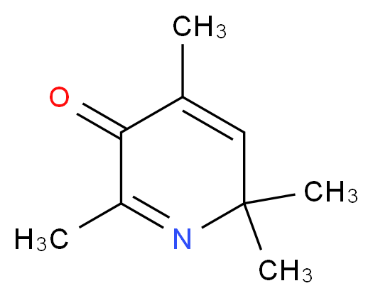 2,4,6,6-Tetramethyl-3(6H)-pyridinone_分子结构_CAS_203524-64-5)