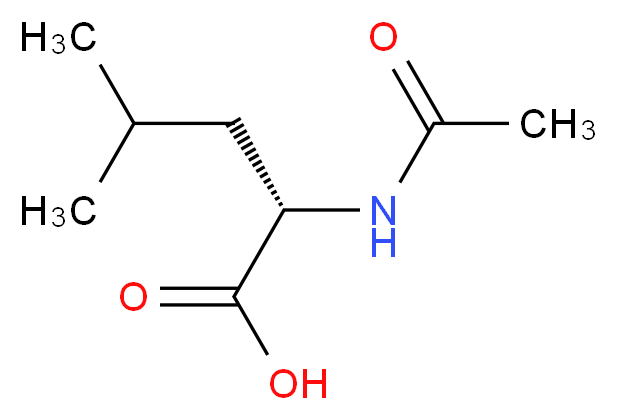 N-Acetyl-L-leucine_分子结构_CAS_1188-21-2)