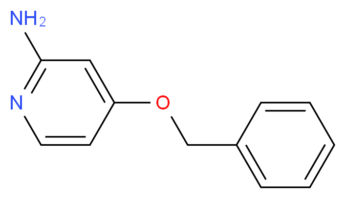 4-(Benzyloxy)pyridin-2-amine_分子结构_CAS_85333-26-2)