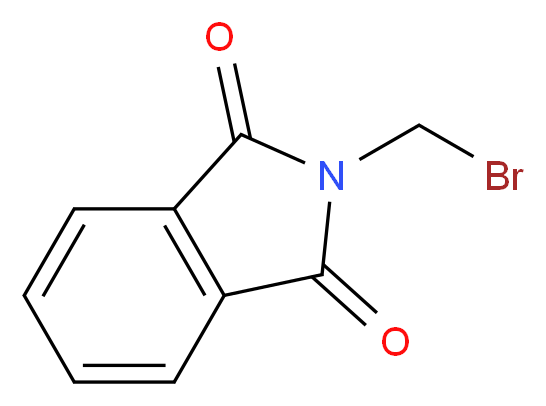 N-(Bromomethyl)phthalimide_分子结构_CAS_5332-26-3)