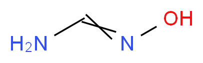 N'-hydroxymethanimidamide_分子结构_CAS_624-82-8
