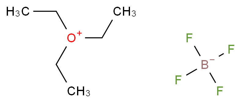 三乙基氧鎓四氟硼酸盐, 1.0M 二氯甲烷溶液_分子结构_CAS_368-39-8)