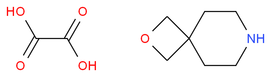 2-Oxa-7-azaspiro[3.5]nonane oxalate_分子结构_CAS_1379811-94-5)