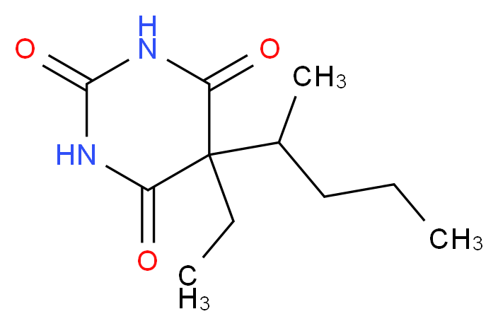 76-74-4 分子结构