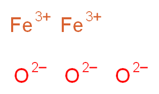 1309-37-1 分子结构