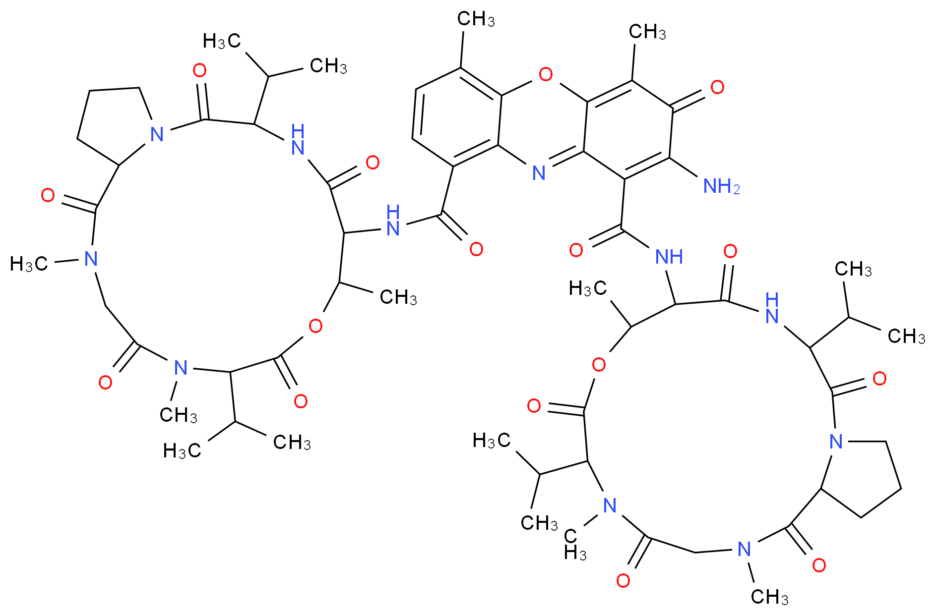 50-76-0 分子结构