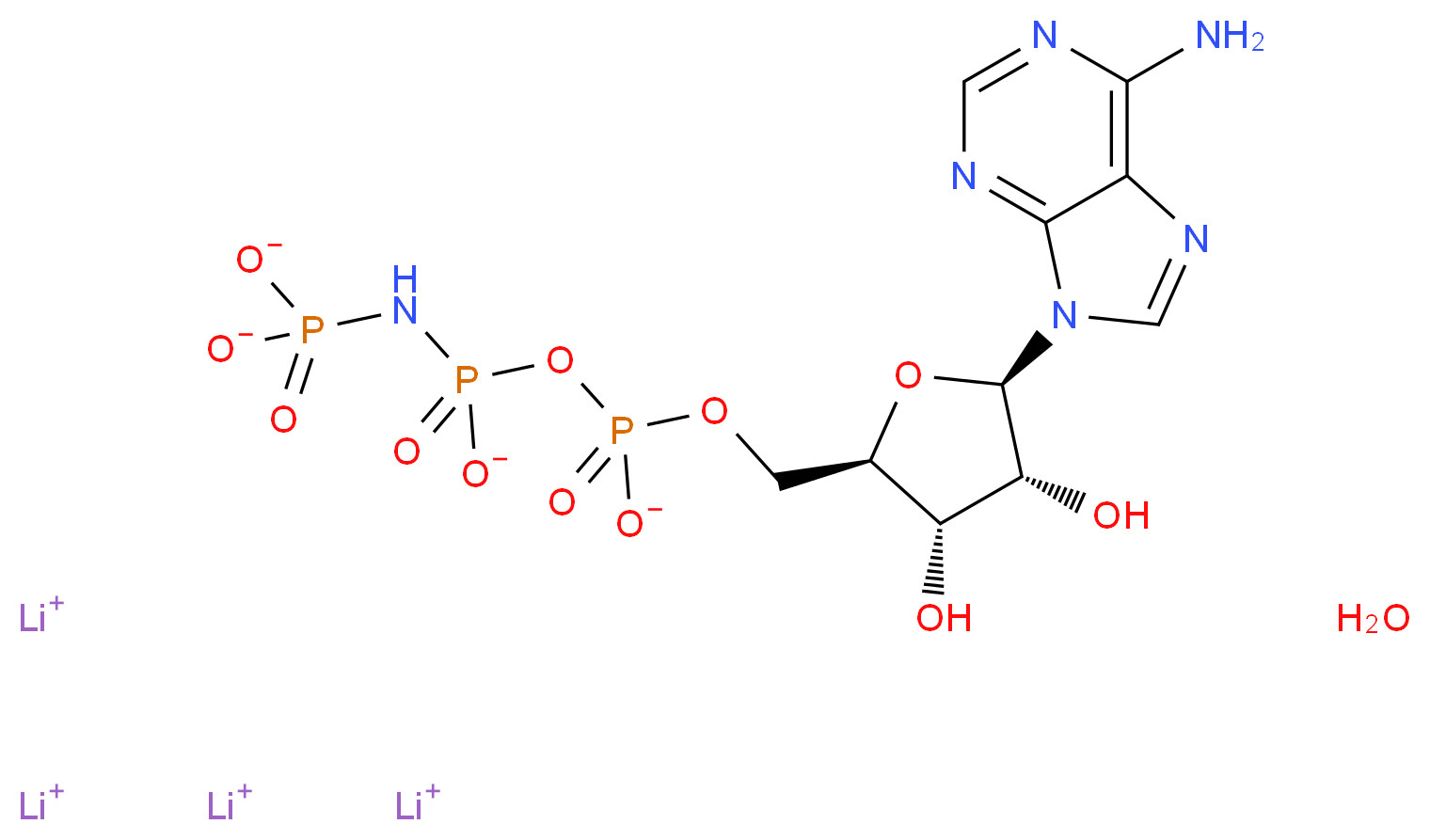 25612-73-1(freeacid) 分子结构