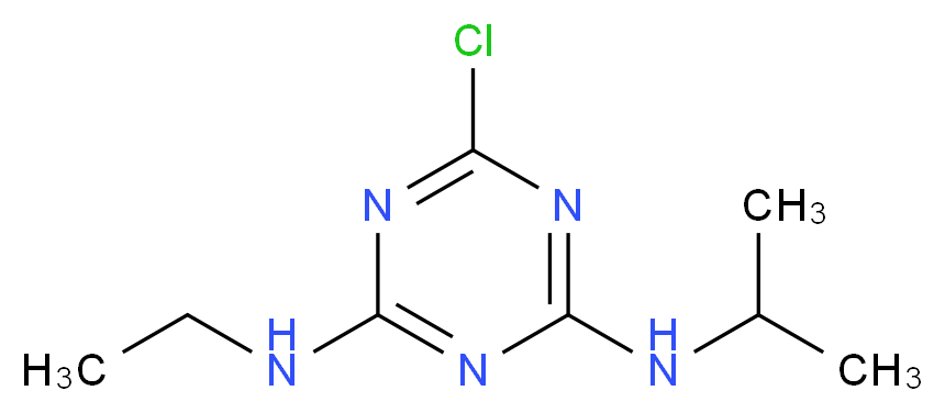 1912-24-9 分子结构