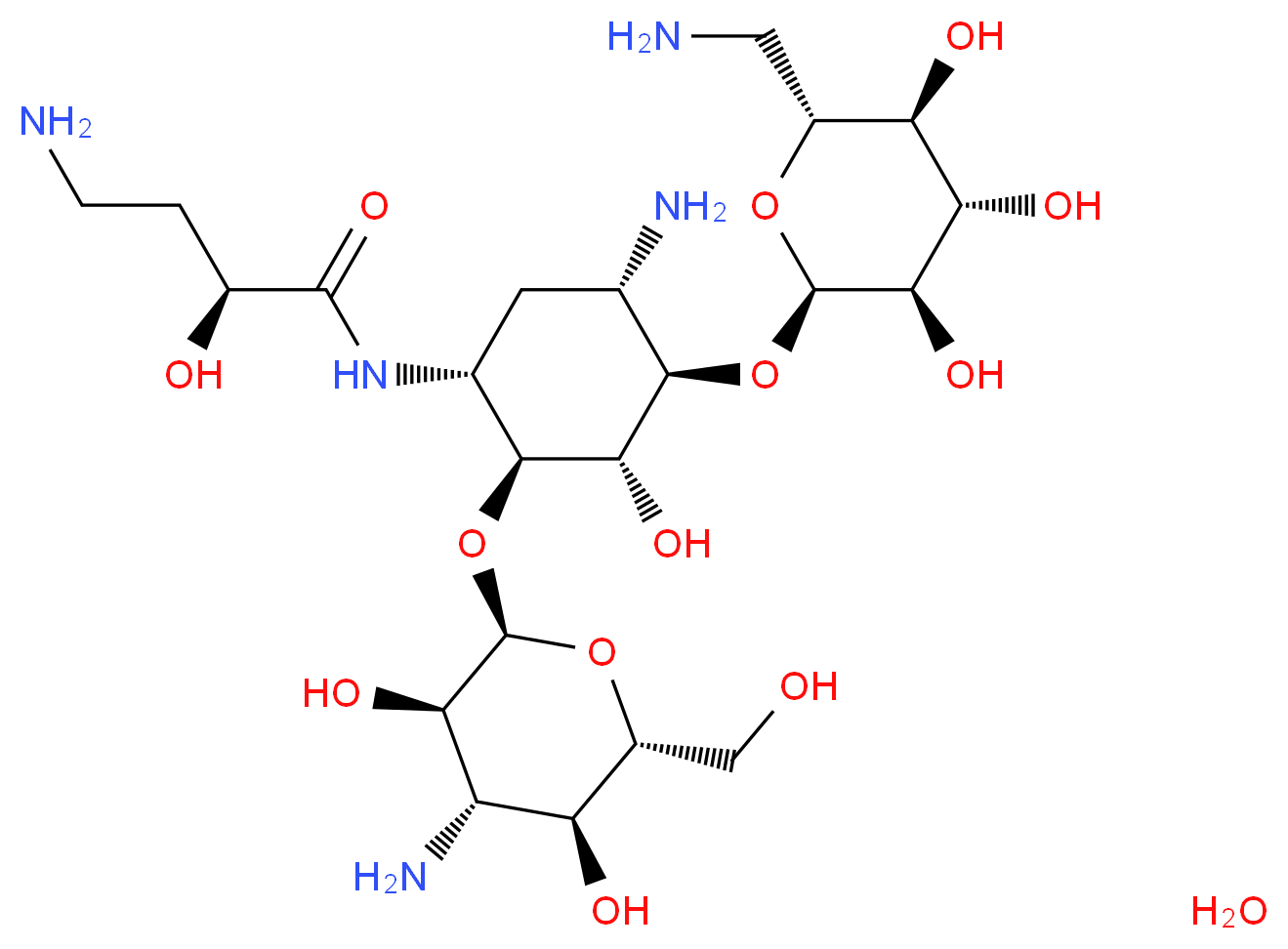 37517-28-5(anhydrous) 分子结构