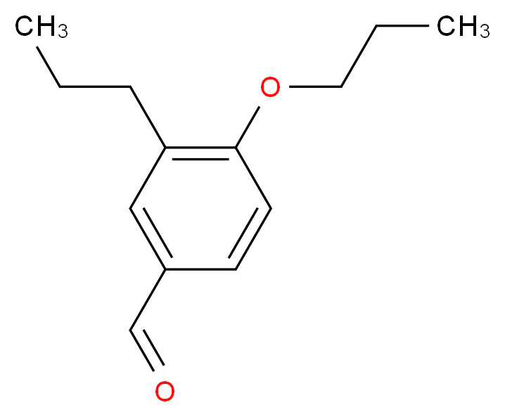 4-Propoxy-3-propylbenzaldehyde_分子结构_CAS_)