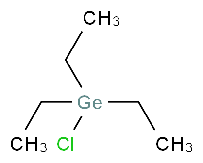 GERMANIUM TRIETHYL CHLORIDE_分子结构_CAS_994-28-5)