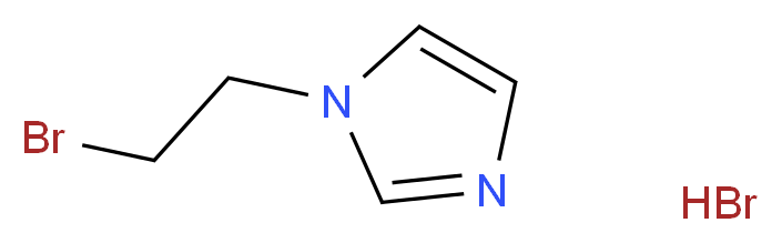 1-(2-Bromoethyl)-1H-imidazole hydrobromide_分子结构_CAS_)