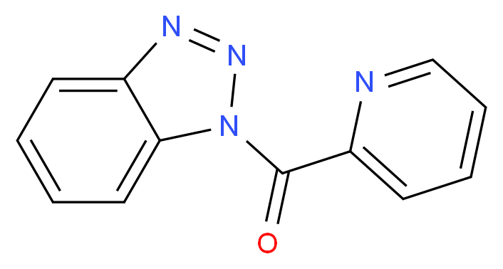 1-(2-吡啶基羰基)苯并三唑_分子结构_CAS_144223-29-0)