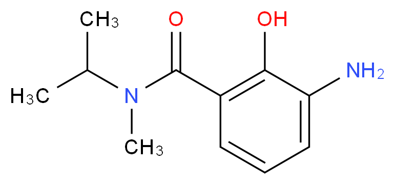 3-AMino-2-hydroxy-N-isopropyl-N-MethylbenzaMide_分子结构_CAS_473730-93-7)