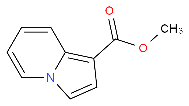 methyl indolizine-1-carboxylate_分子结构_CAS_316375-85-6