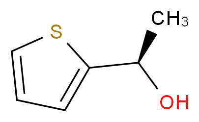 (1R)-1-(2-噻吩基)乙醇_分子结构_CAS_86527-10-8)