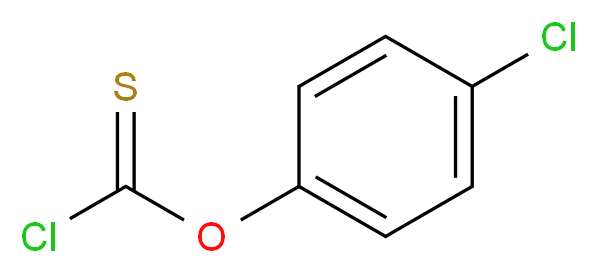 4-氯苯基氯硫代甲酸酯_分子结构_CAS_937-64-4)