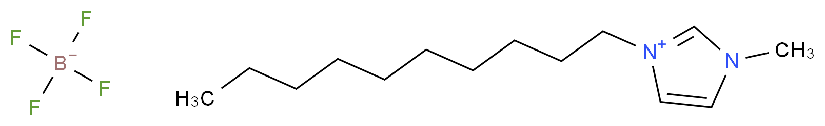 1-n-Decyl-3-methylimidazolium tetrafluoroborate_分子结构_CAS_244193-56-4)