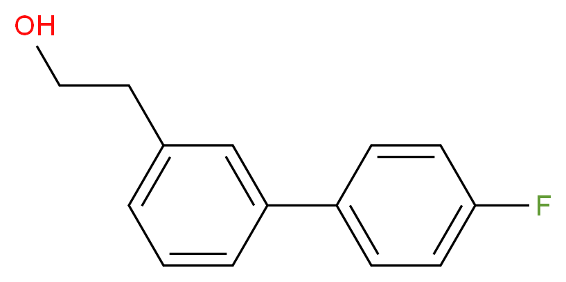 3-(4-Fluorophenyl)phenethyl alcohol_分子结构_CAS_840521-88-2)