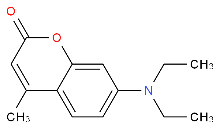 CAS_91-44-1 分子结构