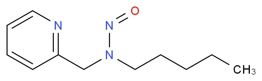 nitroso(pentyl)(pyridin-2-ylmethyl)amine_分子结构_CAS_383417-48-9