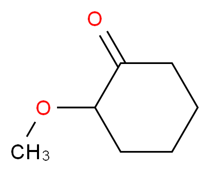 2-methoxycyclohexan-1-one_分子结构_CAS_7429-44-9