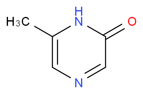 6-methyl-1,2-dihydropyrazin-2-one_分子结构_CAS_20721-18-0