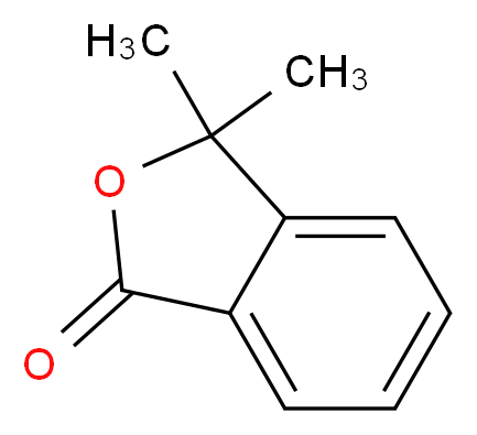 3,3-DIMETHYL-2-BENZOFURAN-1(3H)-ONE_分子结构_CAS_1689-09-4)