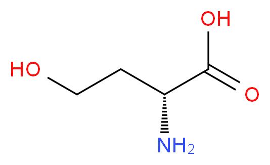 (2R)-2-amino-4-hydroxybutanoic acid_分子结构_CAS_6027-21-0