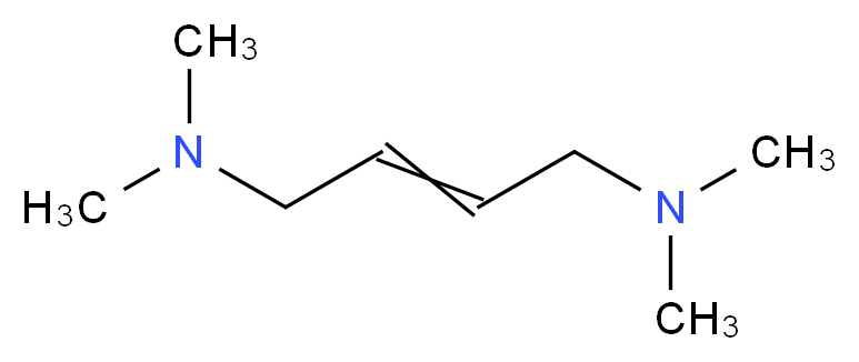 N,N,N′,N′-四甲基-2-丁烯-1,4-二胺_分子结构_CAS_4559-79-9)