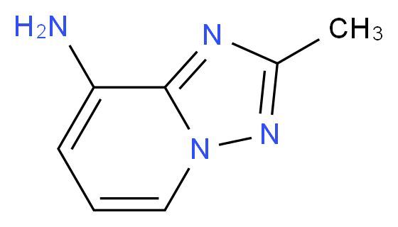 2-methyl-[1,2,4]triazolo[1,5-a]pyridin-8-amine_分子结构_CAS_7169-93-9