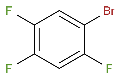 1-Bromo-2,4,5-trifluorobenzene_分子结构_CAS_327-52-6)