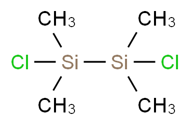 四甲基二氯二硅烷_分子结构_CAS_4342-61-4)